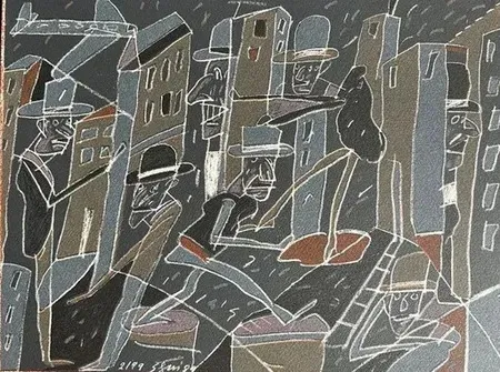 Litografía Segui - Composition