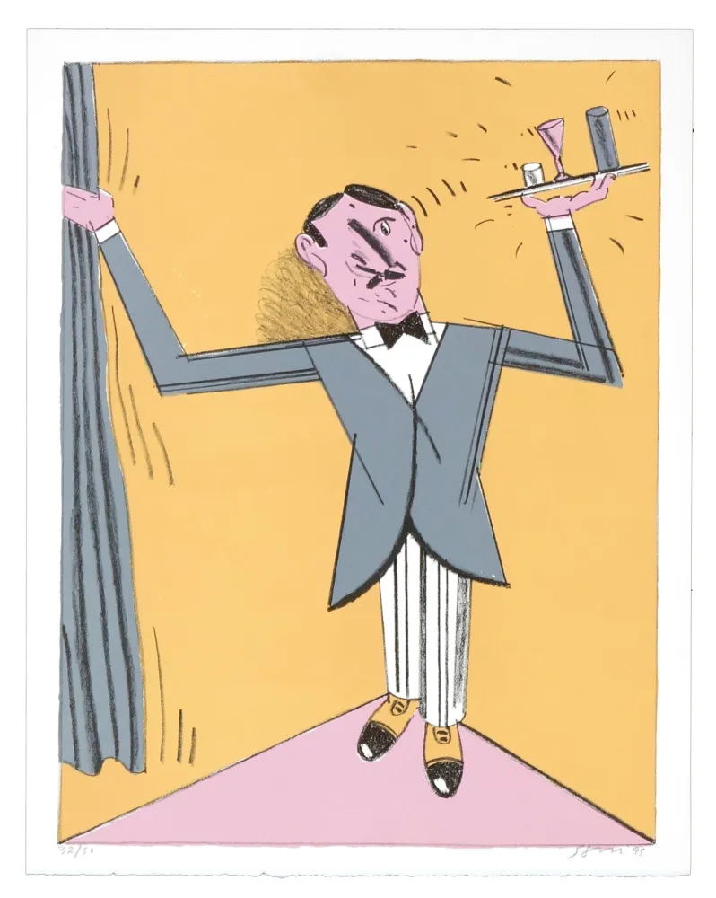 Litografía Segui - Garçon