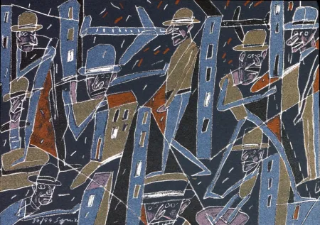 Litografía Segui - Le froid bleu des contre nuits 4