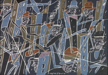 Litografía Segui - Le froid bleu des contre nuits 6