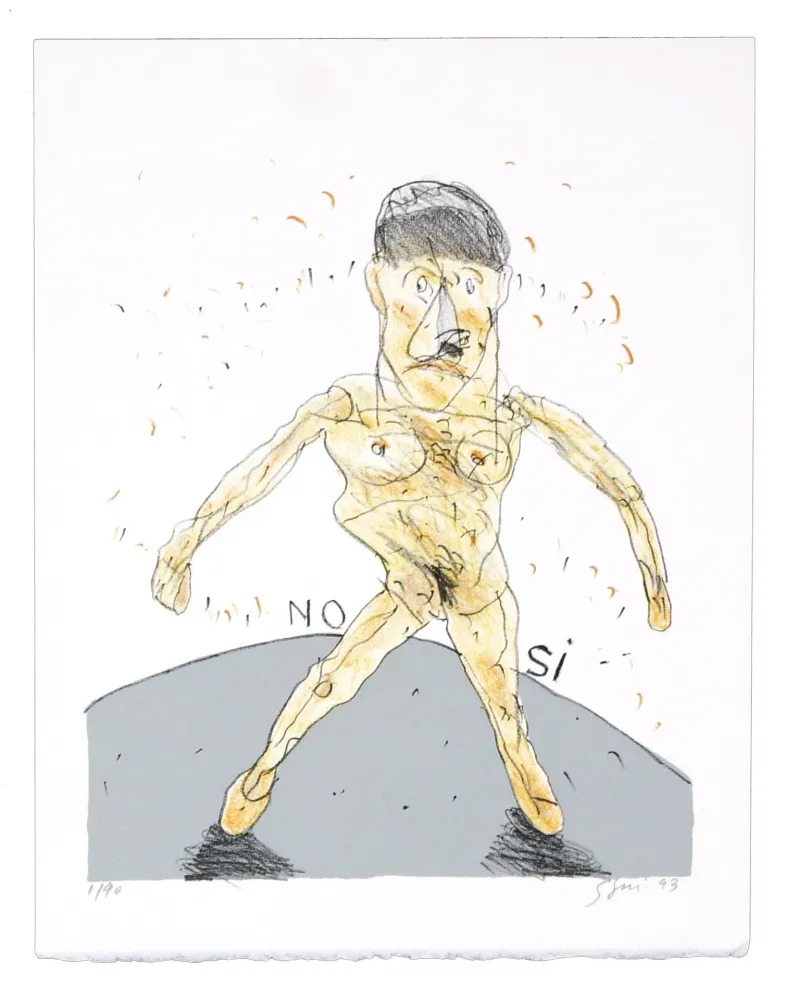 Litografía Segui - No - Si