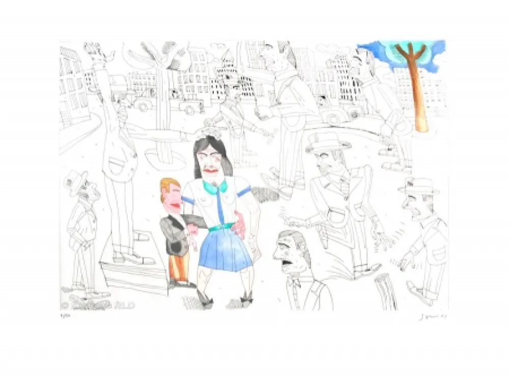 Aguafuerte Y Aguatinta Segui - Relacíon con sentimientos