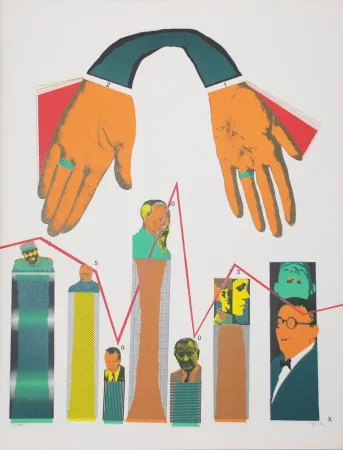 Litografía Segui - Sans Démagogie