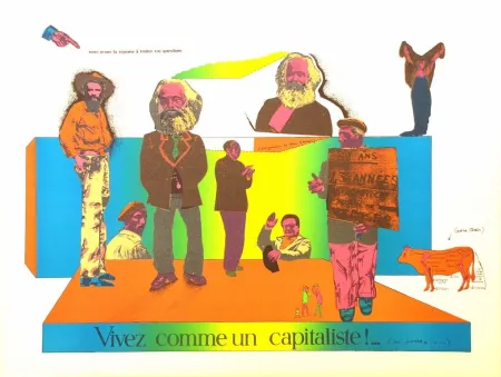 Litografía Segui - Sans Démagogie