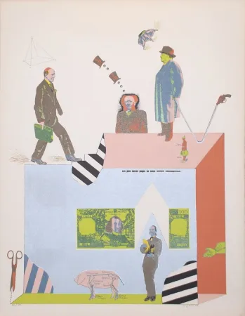 Litografía Segui - Sans Démagogie