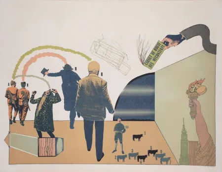 Litografía Segui - Sans Démagogie