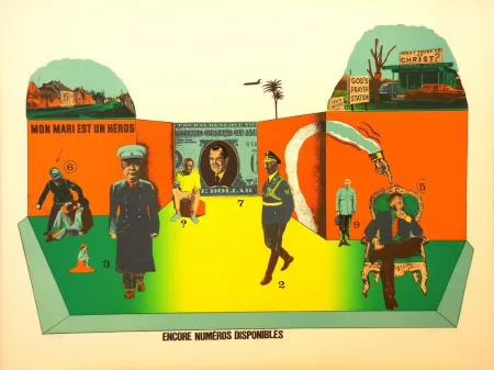 Litografía Segui - Sans Démagogie