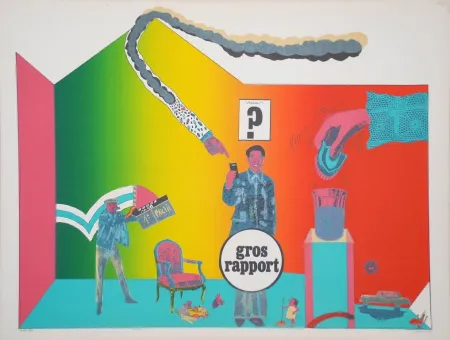 Litografía Segui - Sans Démagogie