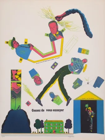 Litografía Segui - Sans Démagogie