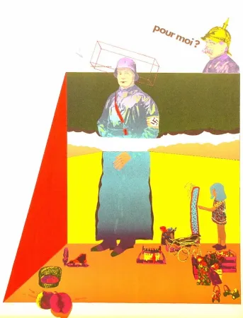 Litografía Segui - Sans Démagogie