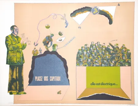 Litografía Segui - Sans Démagogie