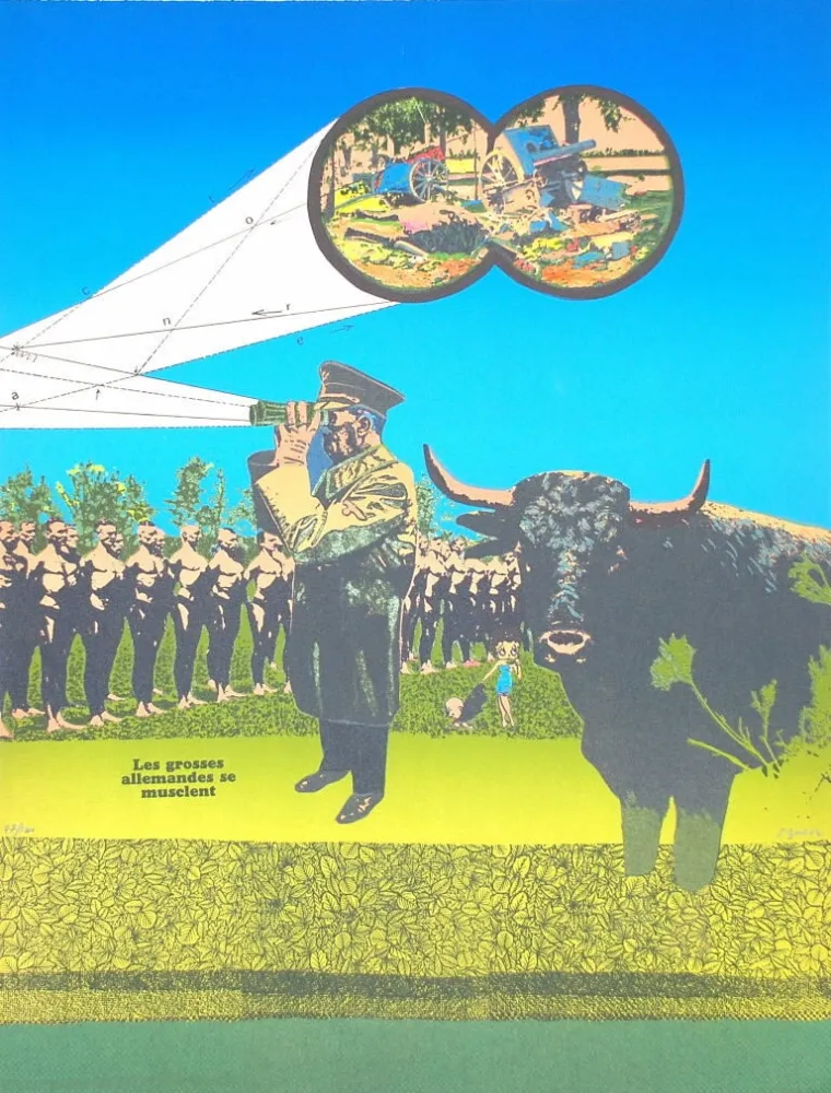 Litografía Segui - Sans Démagogie