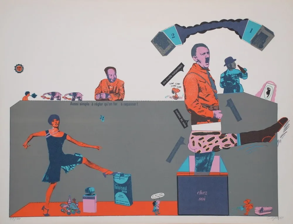 Litografía Segui - Sans Démagogie