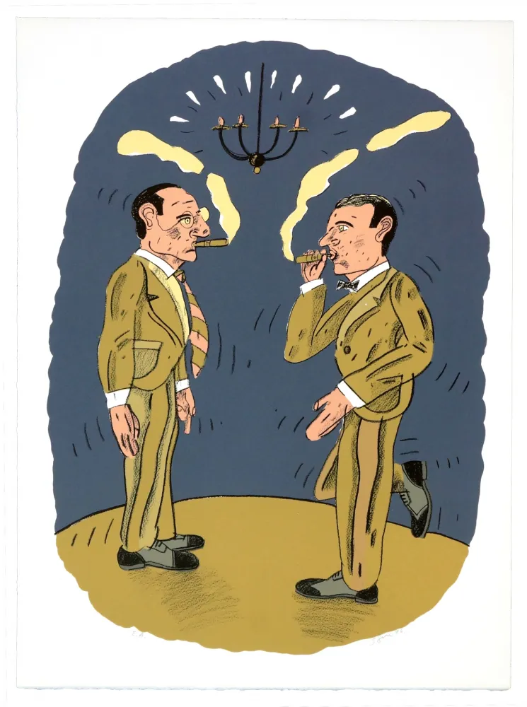 Litografía Segui - Sans titre