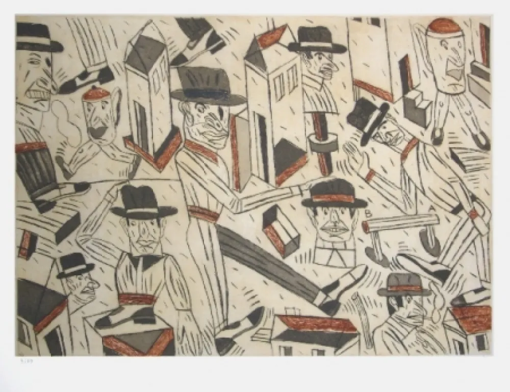 Aguafuerte Segui - Sans titre