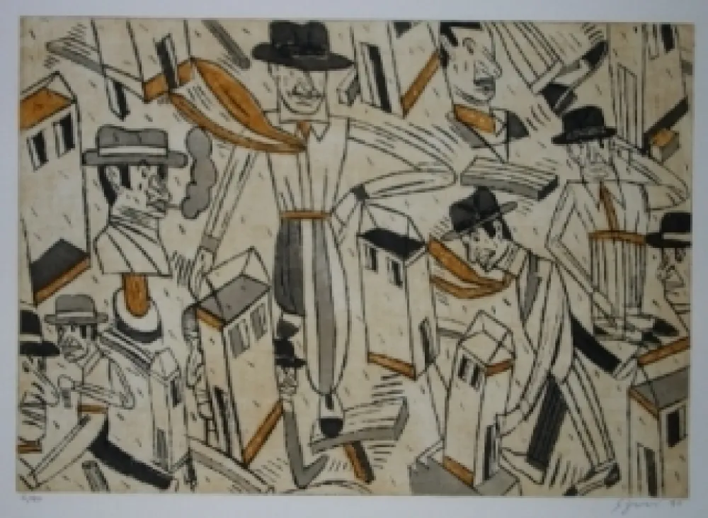 Aguafuerte Segui - Sans titre