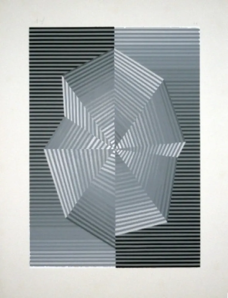 Serigrafía Sempere - Composition 1