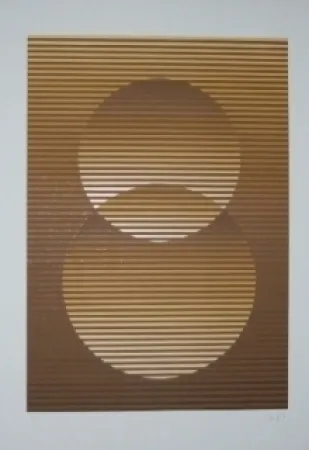 Serigrafía Sempere - Composition 3