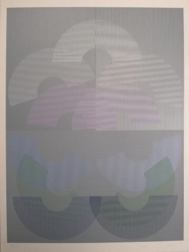 Serigrafía Sempere - Sin título