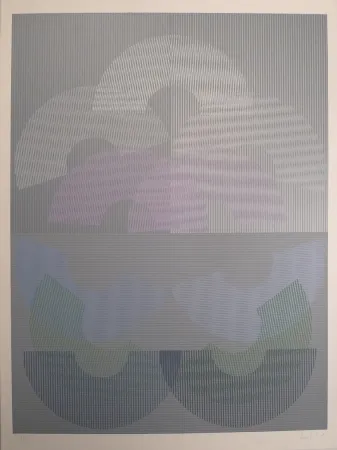 Serigrafía Sempere - Sin título