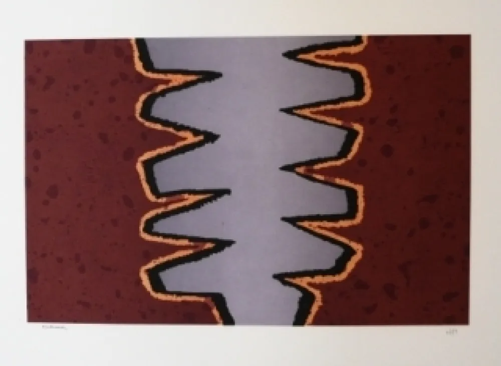 Litografía Serrano - Dialogo de contrarios