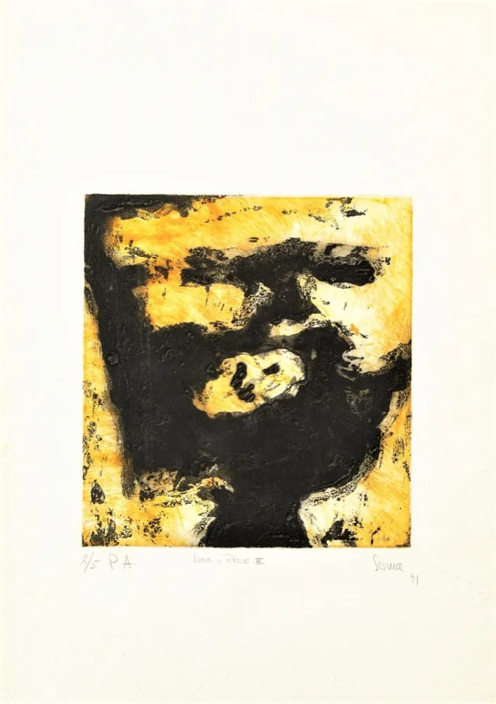 Aguafuerte Y Aguatinta Sesma - Mitos y Ritos III