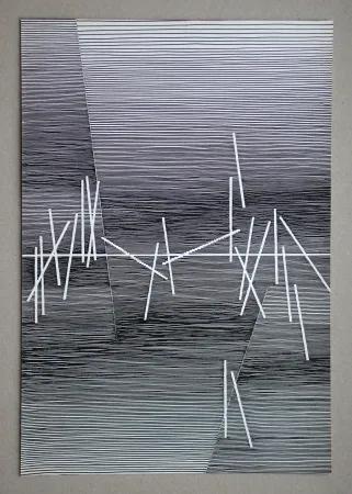 Grabado Seuphor - Composition