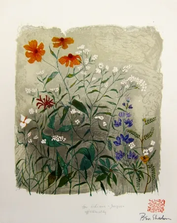 Litografía Shahn - From the Rainer Maria Rilke Portfolio, 