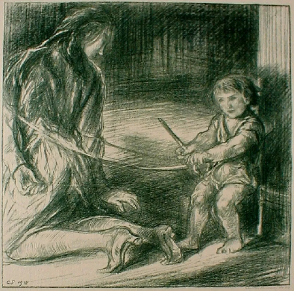 Litografía Shannon - A Sharp Corner