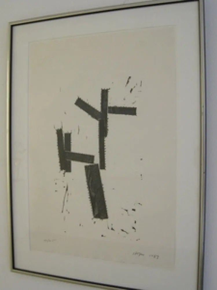 Grabado En Madera Shapiro - Composition B