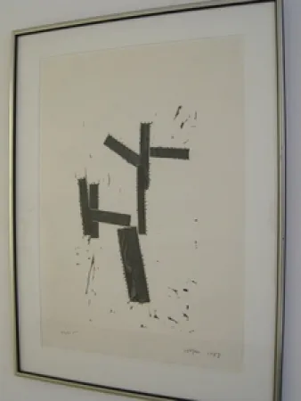 Grabado En Madera Shapiro - Composition B