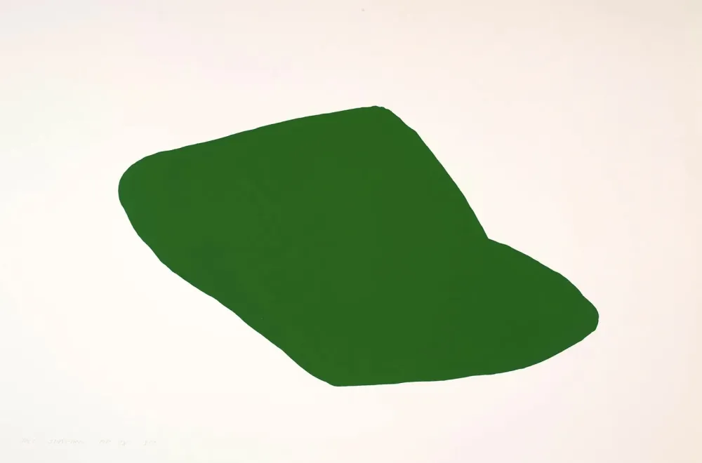 Litografía Shapiro - Untitled (Green)