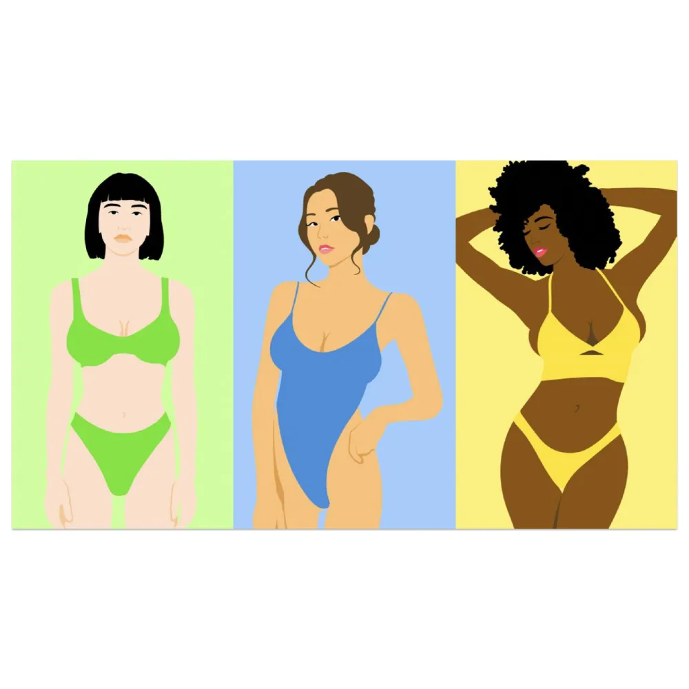 Serigrafía Shelby And Sandy - Bikini Girls #1