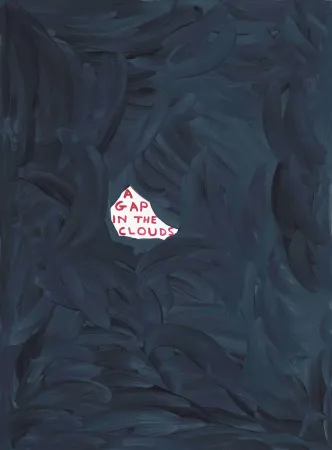 Serigrafía Shrigley - A Gap In The Clouds