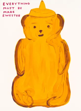 Serigrafía Shrigley - Everything Must Be Made Sweeter