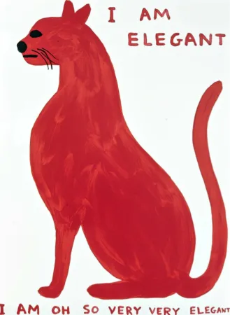 Serigrafía Shrigley - I Am So Elegant