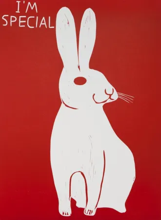 Linograbado Shrigley - I`m Special