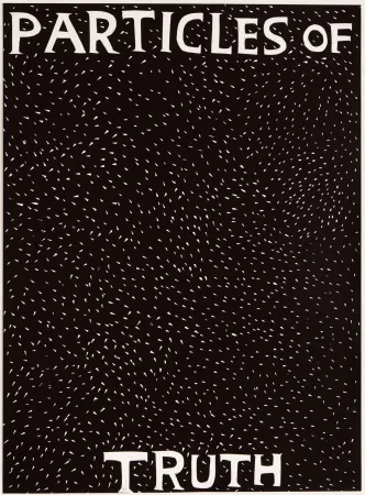 Linograbado Shrigley - Particles of Truth