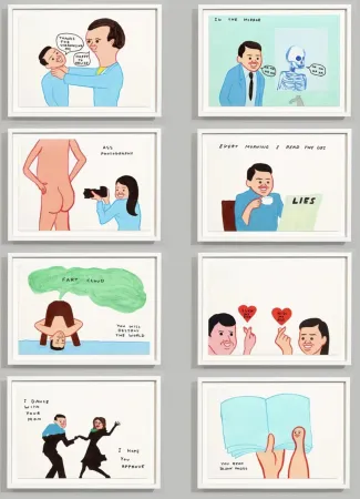 Múltiple Shrigley - Vote (set of 8)