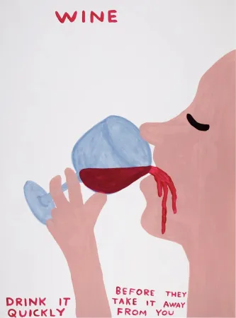 Serigrafía Shrigley - Wine