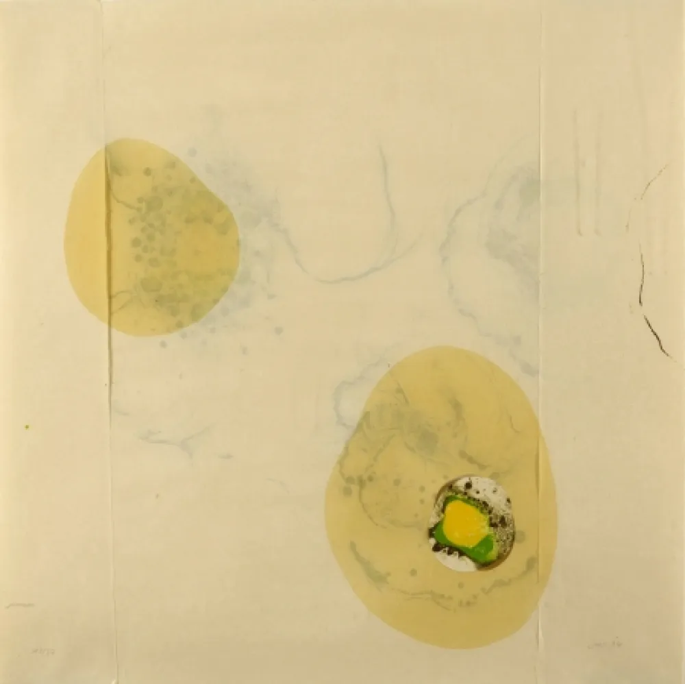 Litografía Sicilia - Luz plegada