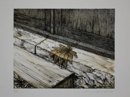 Litografía Siegert - Ahornblatt / Maple Leaf