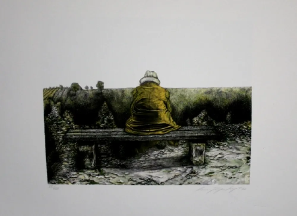 Litografía Siegert - Landschaft wie ich sie kenne