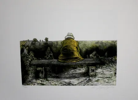 Litografía Siegert - Landschaft wie ich sie kenne