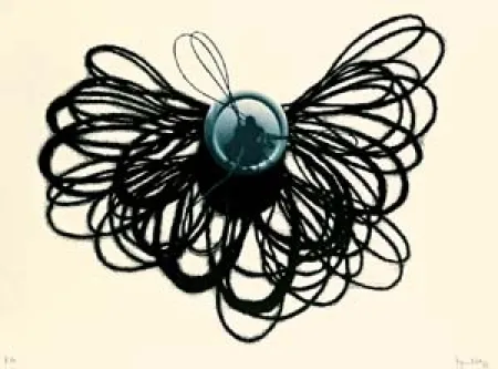 Litografía Silveira - 	Botao