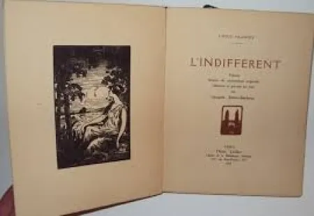 Libro Ilustrado Simon-Barboux - L'indifférent