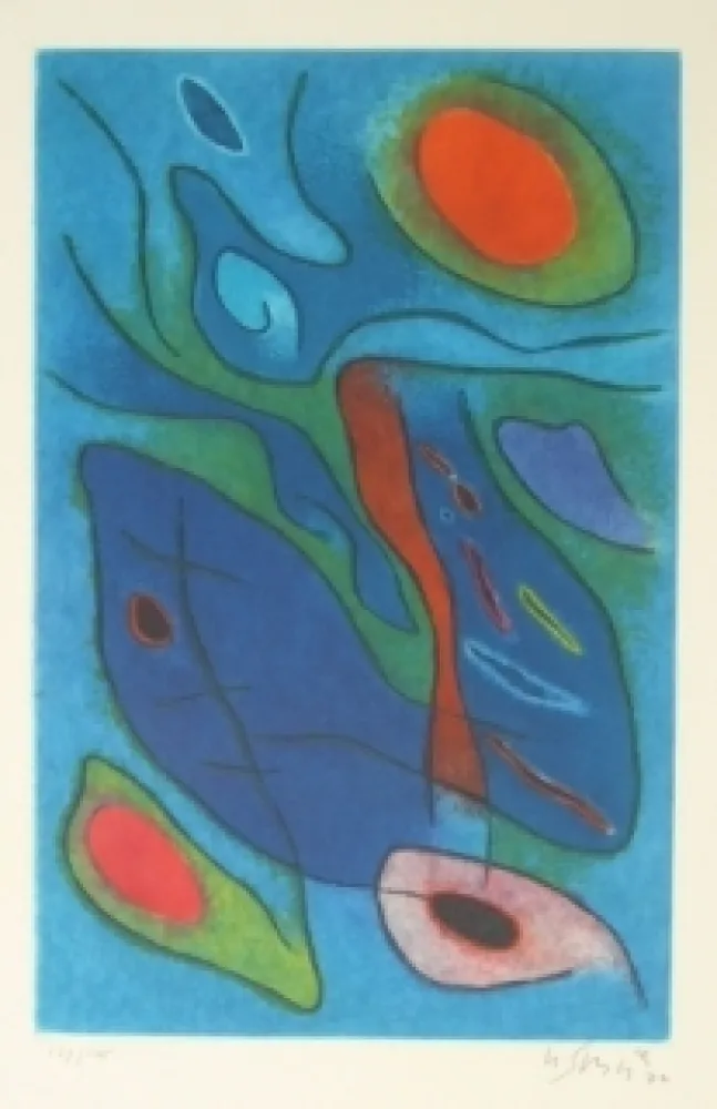 Grabado Singier - Baigneuses matinales