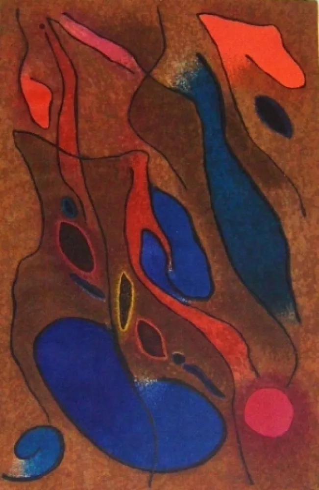 Aguatinta Singier - Baigneuses méridiennes