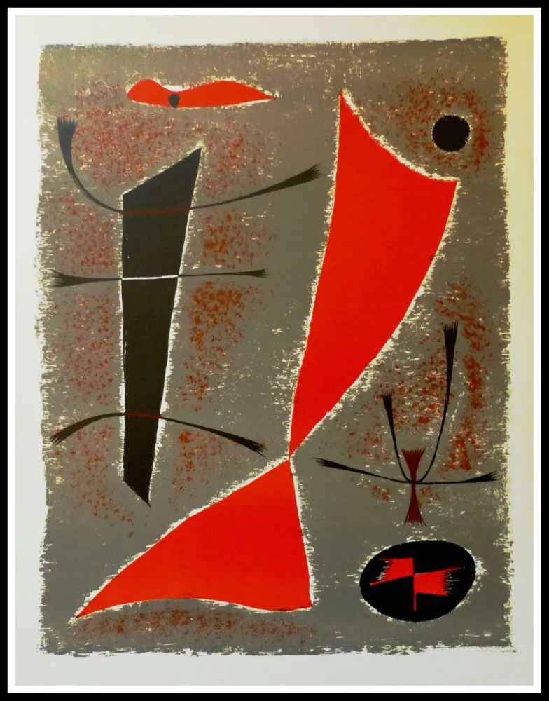 Litografía Singier - COMPOSITION 