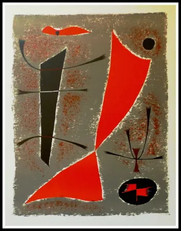 Litografía Singier - COMPOSITION 